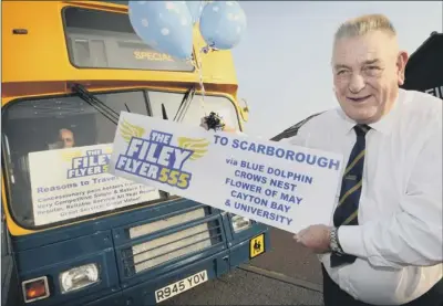 Next Stop Filey As Bus Launched