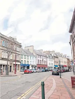  ?? High street footfall has decreased dramatical­ly. Picture: Paul Reid. ??