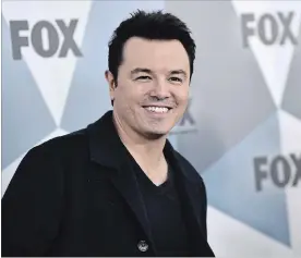  ?? ASSOCIATED PRESS FILE PHOTO ?? Seth MacFarlane, creator of ‘Family Guy,’ issued rare public criticism of Fox News commentary on Tuesday.