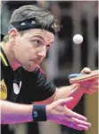  ?? FOTO: DPA ?? Prominente­r Linkshände­r: Tischtenni­sstar Timo Boll.