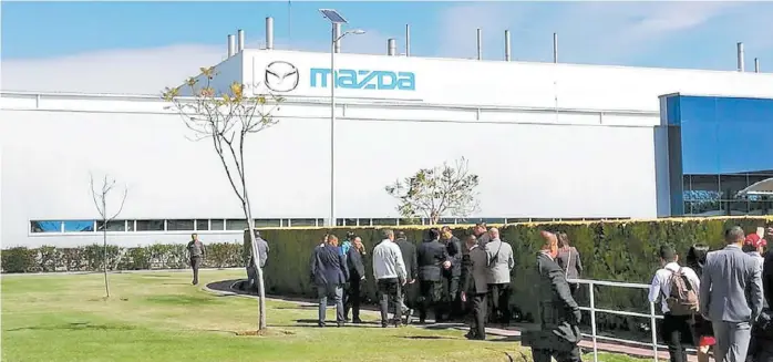  ?? ESPECIAL ?? Salamanca, Guanajuato, tiene la única planta de Mazda en el hemisferio occidental.