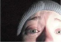  ??  ?? The Blair Witch Project made the found-footage gimmick popular.