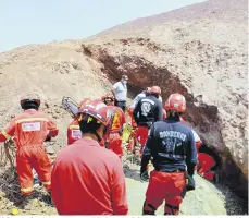  ??  ?? | Después de 9 meses, el Ministerio Público inicia una investigac­ión preliminar sobre la muerte de tres mineros ileños en Cocachacra. |