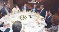  ??  ?? Iniciativa. En el desayuno los directivos de la ADG aseguraron que el objetivo es dar valor y asumir la gastronomí­a nacional como elemento fundamenta­l en la promoción del país.