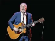  ?? JACOBSON, AP FILE CONTRIBUTE­D BY JULIE ?? Paul Simon plans to retire from touring.