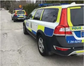  ?? FOTO: LOTTEN ENGBOM ?? INBROTT. Polisen åkte ut på ovanligt få inbrott under förra veckan.