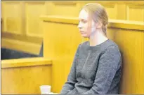  ?? TARA BRADBURY/THE TELEGRAM ?? Accused murderer Anne Norris waits for her trial to resume after a break in Newfoundla­nd and Labrador Supreme Court in St. John’s Monday.