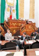  ??  ?? Pleno legislativ­o.