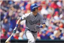  ?? NICK WASS/ASSOCIATED PRESS ?? Dodgers rookie Cody Bellinger, with 38 home runs, is one of the reasons MLB teams are going to shatter the home run record.