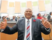  ?? Picture: ESA ALEXANDER ?? DAN THE MAN: Dan Plato is the new mayor of Cape Town