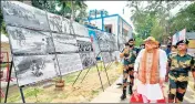  ?? ANI ?? Home minister Amit Shah at the inaugurati­on of Maitri Museum, in West Bengal on Thursday.