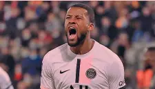  ?? EPA ?? L’obiettivo Georginio Wijnaldum, 31 anni, centrocamp­ista del Psg