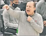  ??  ?? TOM THIBODEAU Moves to 2-2 on young season.