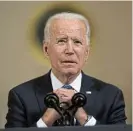  ?? /Bloomberg ?? Warming:
US President Joe Biden is preparing to host 40 world leaders at a video summit on Thursday and Friday to discuss climate change.