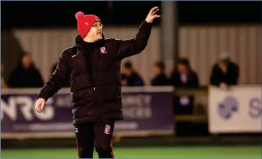  ?? ?? Enniskille­n Rangers manager, Mickey Kerr. Photo by John Mcvitty.