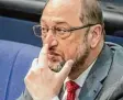  ?? Foto: dpa ?? Vom Kanzlerkan­didaten zum einfachen Abgeordnet­en: Martin Schulz.