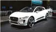  ?? Foto: Jaguar ?? Ein SUV als Stromer: Jaguar bringt den elektrisch­en I Pace.