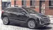  ?? CHRIS WOODYARD, USA TODAY ?? Cadillac will unveil its XT5 during a show in Dubai.