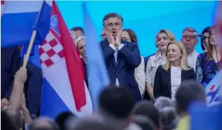 ?? ?? Die Parlaments­wahlen in Kroatien sind von heftigen Auseinande­rsetzungen zwischen den beiden Spitzenpol­itikern des Landes geprägt.