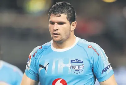  ?? Picture: Gallo Images ?? BIG BOOST. Marco van Staden returns to the Blue Bulls starting line-up for their Currie Cup clash with Western Province at Loftus Versfeld tomorrow.