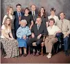  ?? SWAINSON/WOODS ?? A great response to the Jimmieson Family image. Back row, left to right: Tiffany Rimmington, Chris James, Irene Rimmington, Kevin Rimmington, Jolene James, Sarah Cochrane, Graham Cochrane. Front row, left to right: Cindy Rimmington, Monica Jimmieson,...