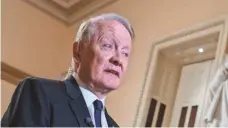  ?? J. SCOTT APPLEWHITE, AP ?? Rep. Leonard Lance is one of the few swing-district Republican­s who plans to meet with his constituen­ts this month.