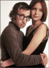  ??  ?? Close: Dating Woody Allen in 1972