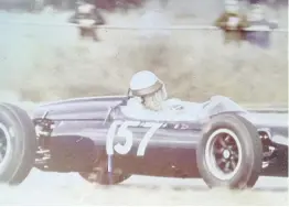  ??  ?? Original photograph of the legendary F1 driver Sir Sterling Moss