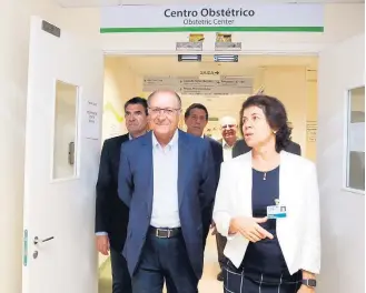  ?? GILBERTO MARQUES/GOVSP ?? Agenda. O governador Geraldo Alckmin inaugura Hospital da Criança, em Ribeirão Preto