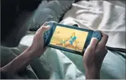  ?? Nintendo ?? AN IMAGE from the Switch ad that aired during the Super Bowl. The gaming device went on sale Friday.