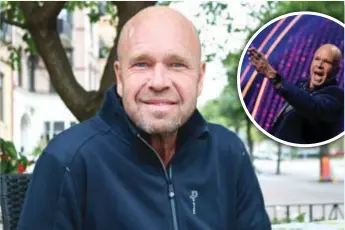  ?? TILLBAKA. Efter en tuff vår är nu Lasse Kronér tillbaka med sitt ”Doobidoo” och är fylld av arbetslust, även om han inte är helt frisk från covid-19. FOTO: KAI MARTIN ??