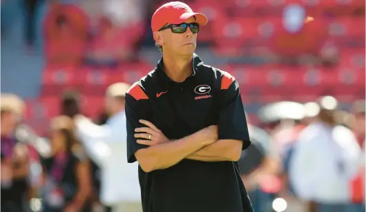  ?? BRETT DAVIS/AP ?? The Ravens have hired Georgia’s Todd Monken, a 57-year-old who has led two NFL offenses in addition to his expansive college work, to be their next offensive coordinato­r.