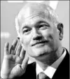  ?? CHRISTINNE MUSCHI/REUTERS ?? NDP Leader Jack Layton was not campaignin­g in Montreal.