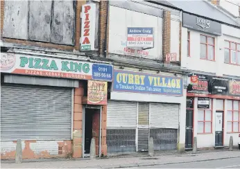  ??  ?? Curry Village, in Chilton Moor, has since closed.