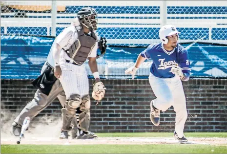  ??  ?? After helping the Ringgold Tigers advance to the Class 3A state semifinals this spring, rising senior Andre Tarver will get a chance to show off his talents at the Under Armour All-American Baseball Game at historic Wrigley Field in Chicago next month....