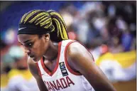  ?? Canada Basketball ?? UConn freshman Aaliyah Edwards.