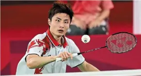  ?? ?? In good hands: China’s challenge in the sudirman Cup will be led by shi yuqi as world champion Chen Long has opted to skip meet.