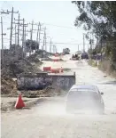  ?? ANDRÉS LOBATO ?? Trabajos en el bulevar Carmelitas.