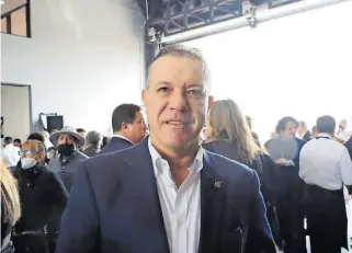  ?? ALEJANDRO ARREDONDO ?? Prado dijo que fue un buen ejercicio para el comercio