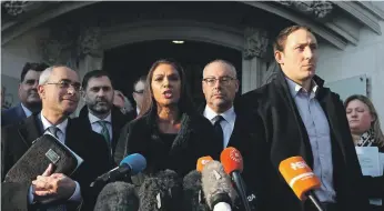  ?? AFP ?? In ‘Rise’, Gina Miller above, details the acid attacks, gang rape and murder threats she received. Above, Miller after a Supreme Court ruling on Brexit in London last year