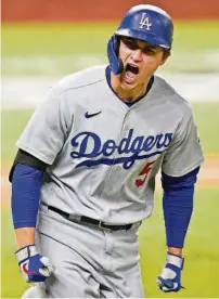  ??  ?? kCorey Seager, de Dodgers, MVP de la serie de campeonato.