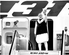  ??  ?? This will be Prime Minister Narendra Modi’s first bilateral visit to the Philippine­s