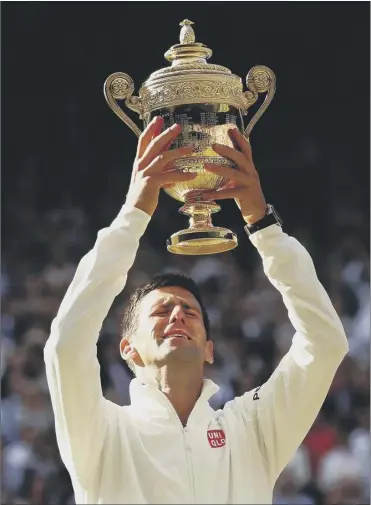  ?? Pictures: Getty Images ?? Reigning Wimbledon singles champions Novak Djokovic, above, and Petra Kvitova, left, will be chasing a £1.88m prize when they defend their titles at SW19 later this year