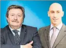  ?? FOTO: MD ?? Larrea y Rubiales Los dos candidatos