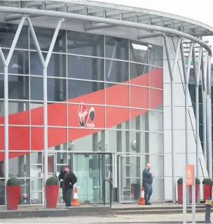  ?? Picture: Robert Melen ?? The Virgin Media call centre in Swansea.