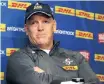  ??  ?? STORMERS coach John Dobson will keep a close eye on Notshe