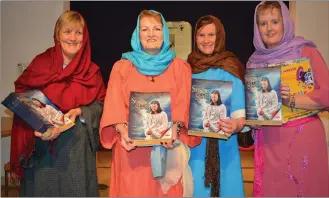  ?? Photo by Fergus Dennehy. ?? Dressed to impress on Wednesday night were Madeline Brosnan, Pamela Skeehan, Vicky McCarthy and Michelle McElligot as they promoted the show.