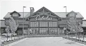  ?? [THE OKLAHOMAN ARCHIVES] ?? The Oklahoma City Cabela’s store is seen at 1200 W Memorial Road. About 300 employees at Cabela’s former headquarte­rs in western Nebraska are taking buyouts this week after the company was bought last year by Bass Pro Shops.