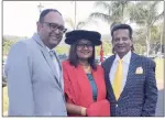  ?? PICTURES: SUPPLIED ?? LEFT: Ramesh Hassan with his daughter, Dr Shaistar Hamid, and son-in-law Hassan Hamid. RIGHT: Ramesh became a household name on the music scene.