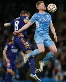  ?? (Reuters) ?? MANCHESTER CITY will take a 4-3 lead into the second leg of their tie against Real Madrid following an extraordin­ary encounter at the Etihad Stadium on Tuesday night.